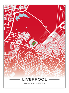 Stadion Poster Liverpool
