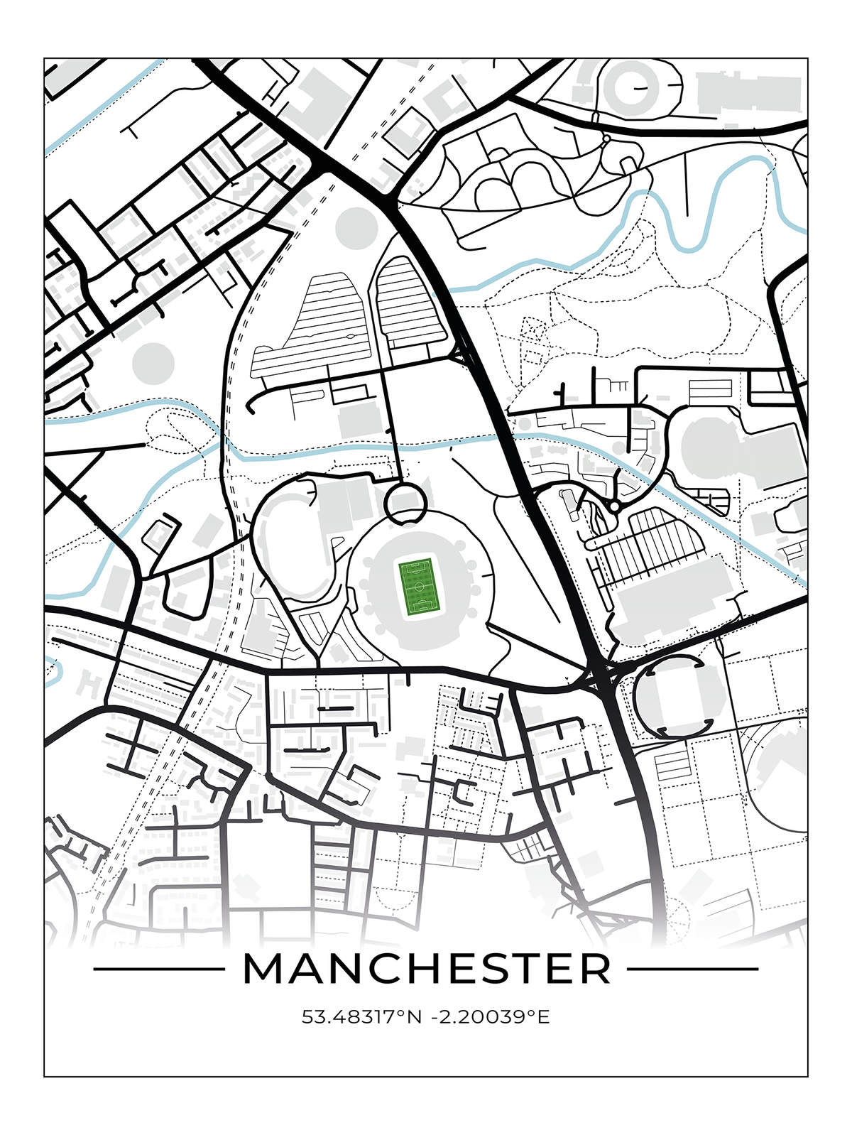 Stadion Poster Manchester
