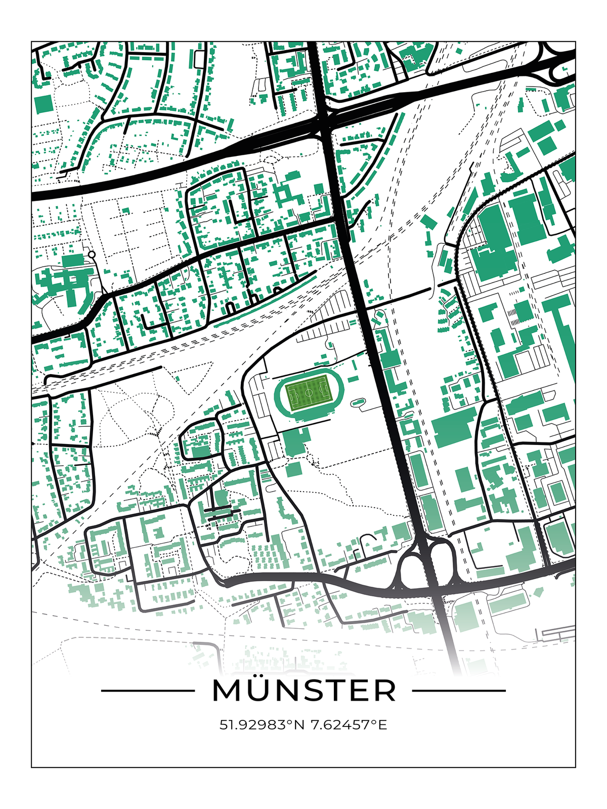 Stadion Poster Münster