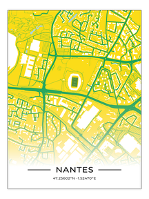 Stadion Poster Nantes