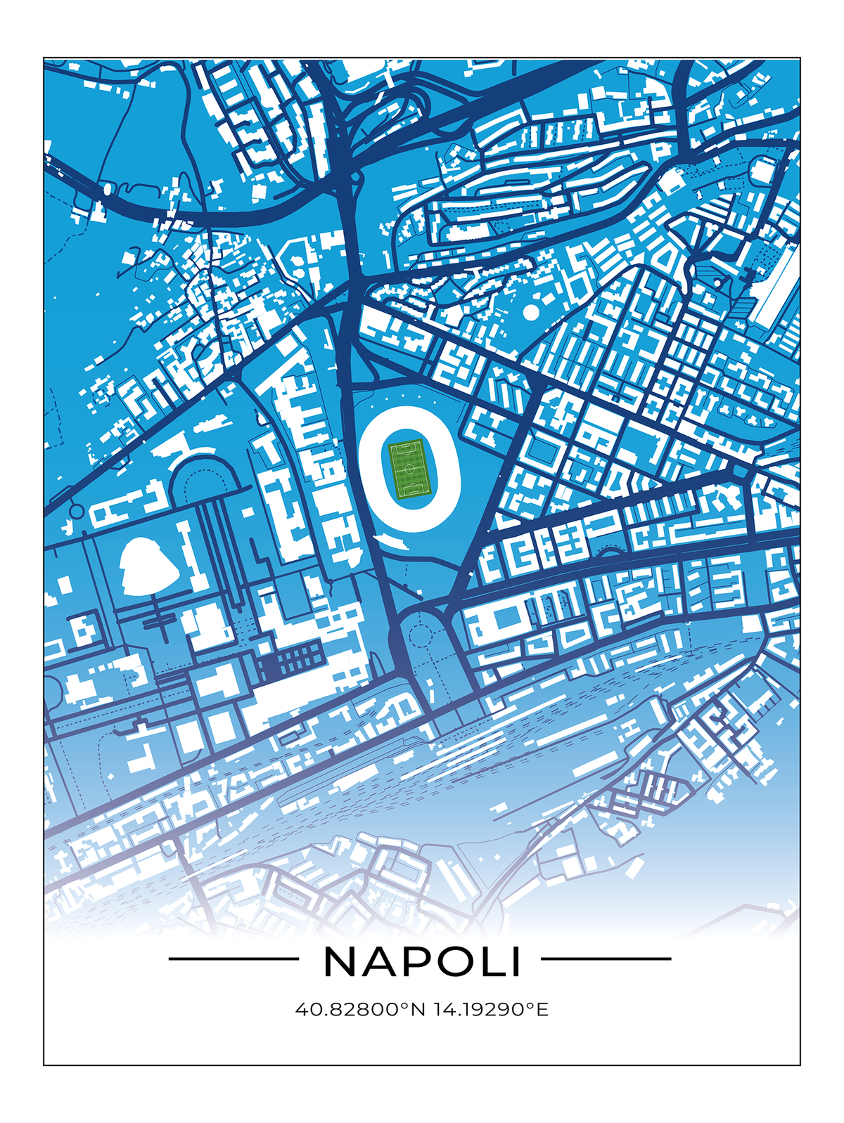 Stadion Poster Neapel