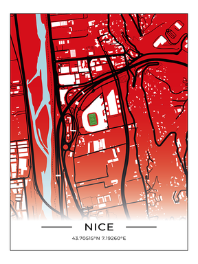Stadion Poster Nizza