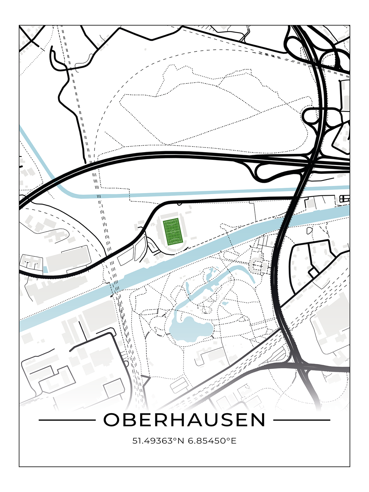 Stadion Poster Oberhausen