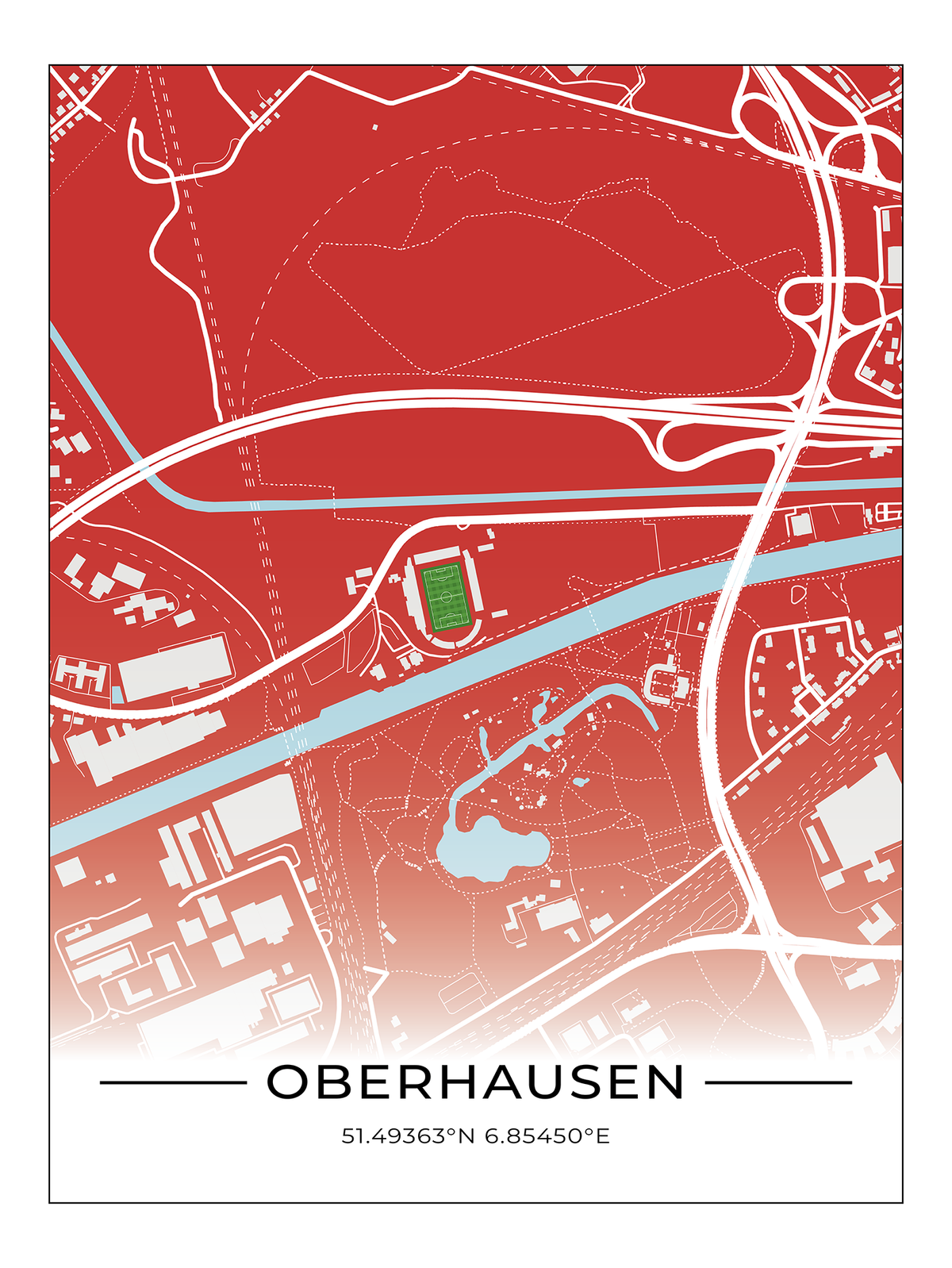 Stadion Poster Oberhausen