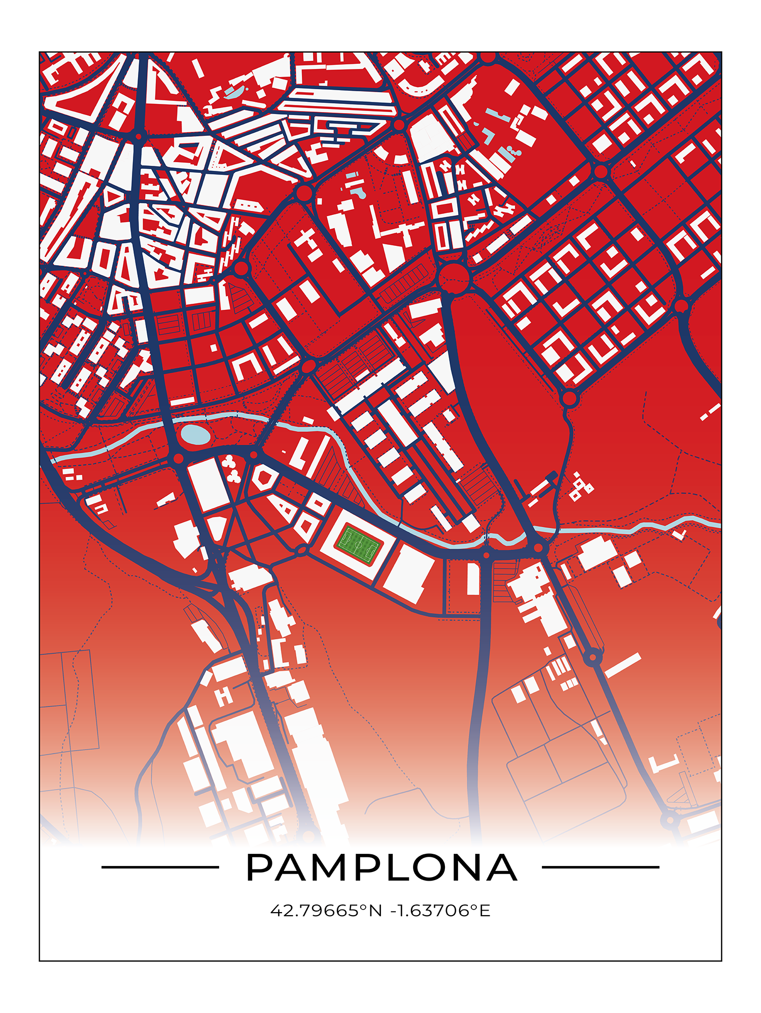 Stadion Poster Pamplona