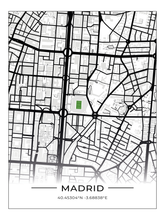 Stadion Poster Madrid - Estadio Santiago Bernabéu