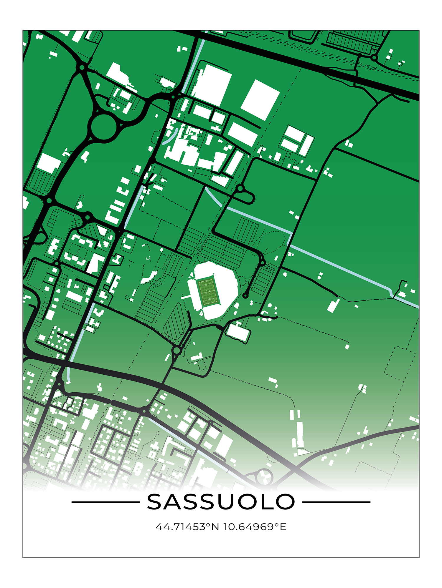 Stadion Poster Sassuolo