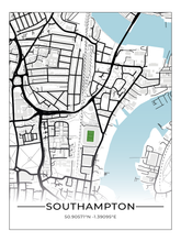Stadion Poster Southampton