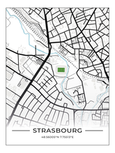 Stadion Poster Straßburg