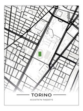 Stadion Poster Turin  - Olympiastadion Turin