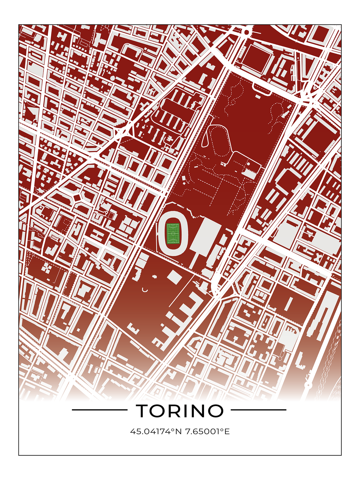 Stadion Poster Turin  - Olympiastadion Turin