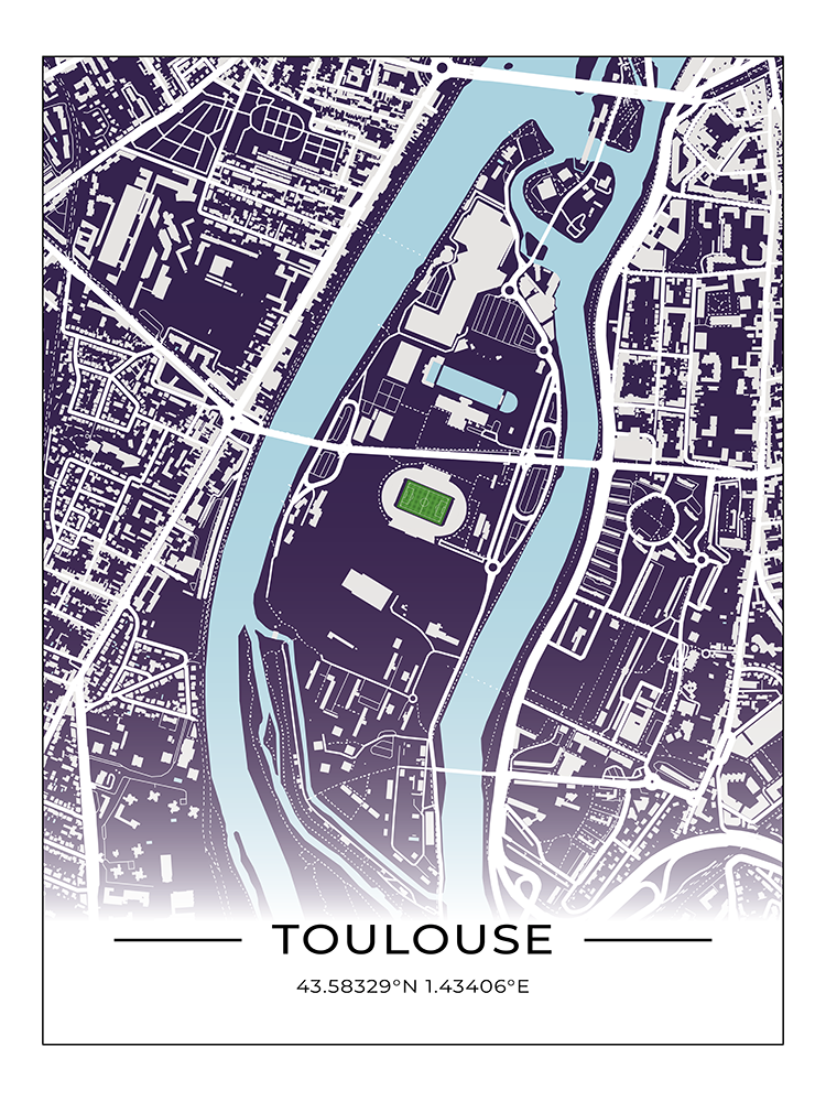 Stadion Poster Toulouse