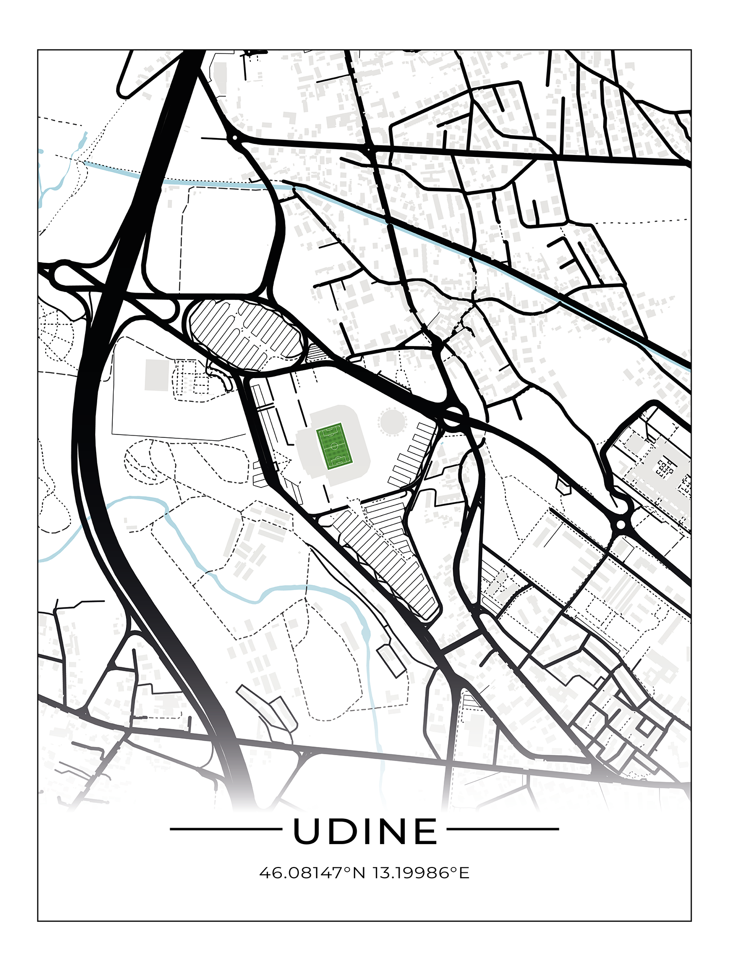 Stadion Poster Udine
