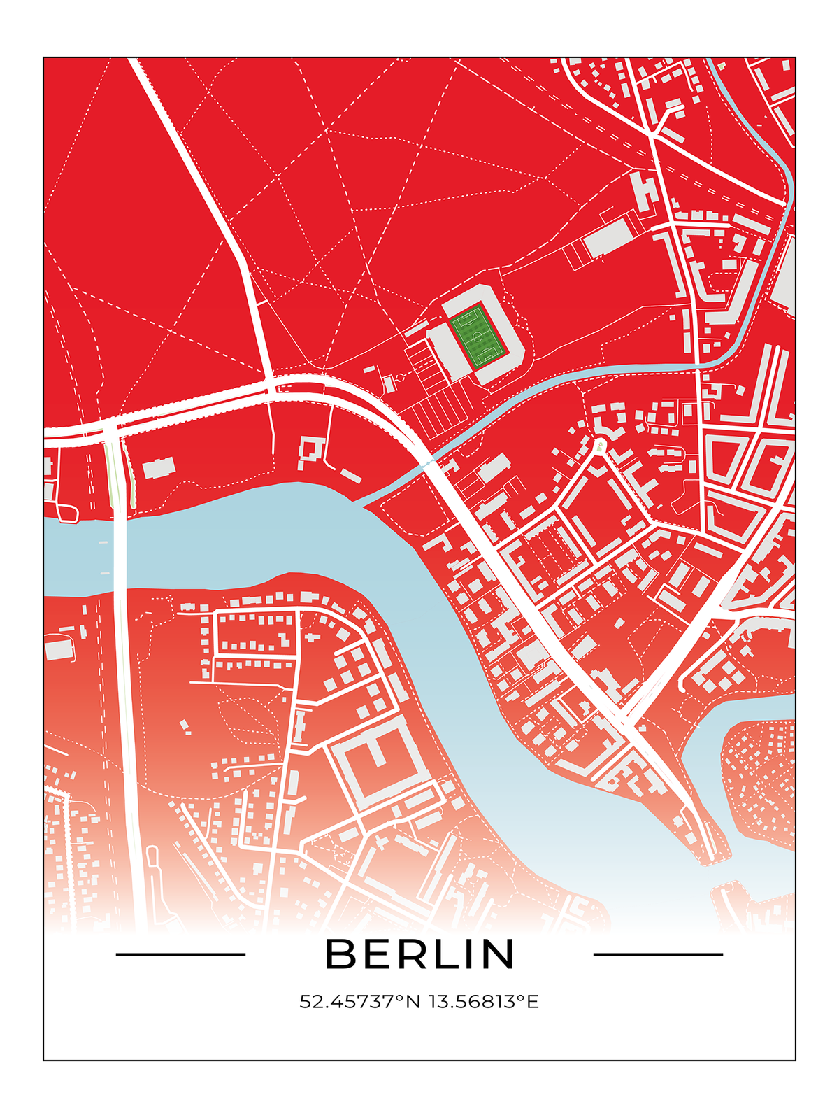 Stadion Poster Berlin Köpenick