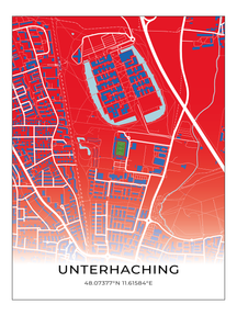 Stadion Poster Unterhaching