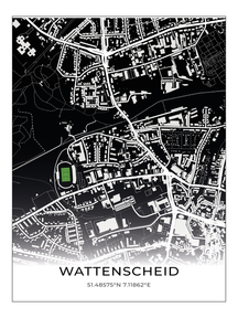 Stadion Poster Wattenscheid