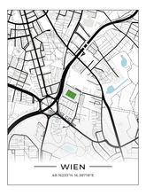 Stadion Poster Wien - Favoritner Laaer Berg