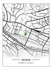 Stadion Poster Wien - Hütteldorf