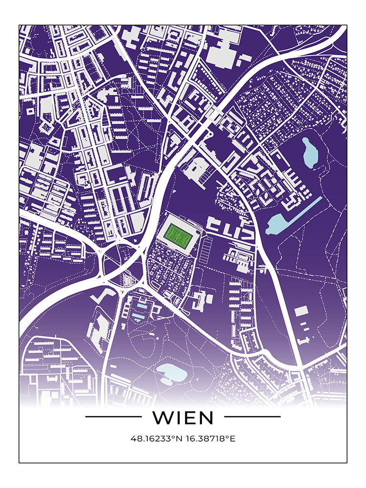 Stadion Poster Wien - Favoritner Laaer Berg
