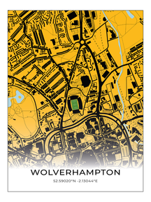Stadion Poster Wolverhampton