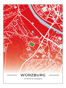 Stadion Poster Würzburg