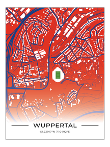 Stadion Poster Wuppertal