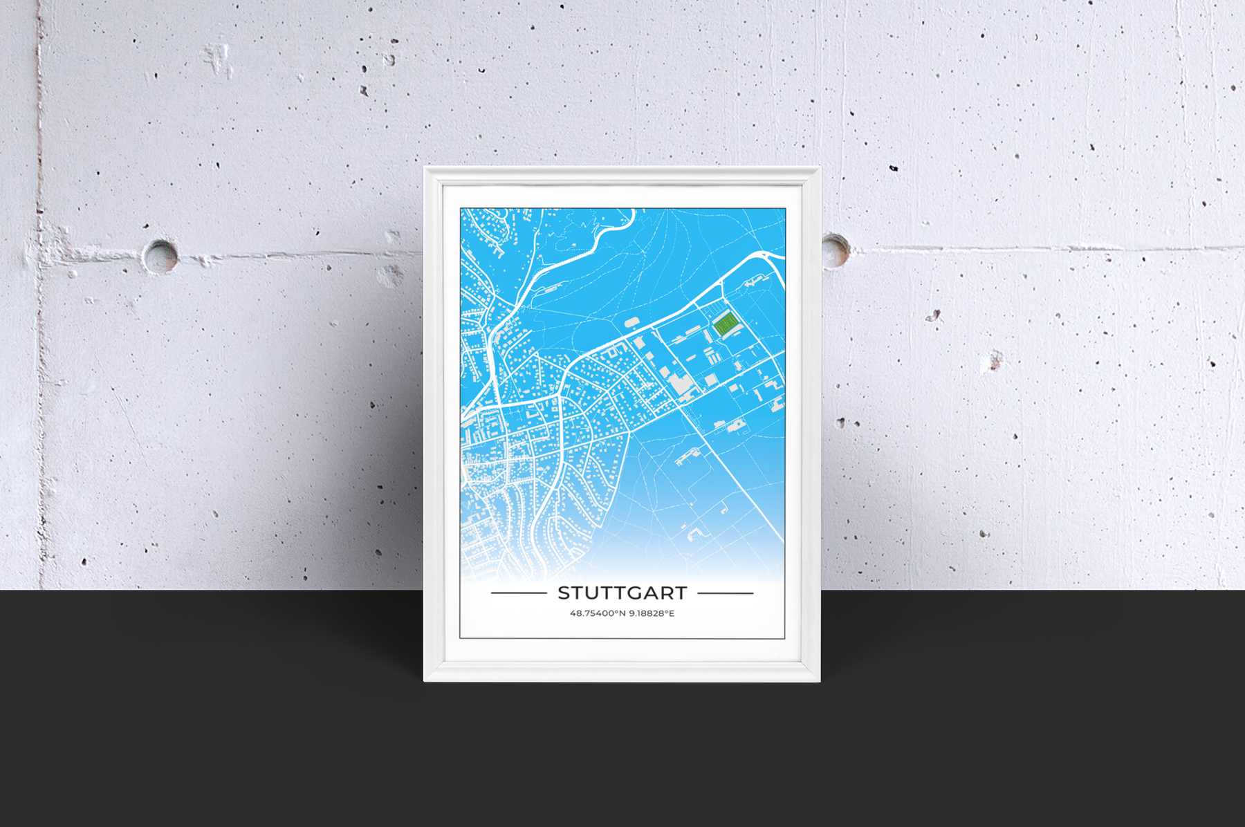 Stadion Poster Stuttgart - Degerloch